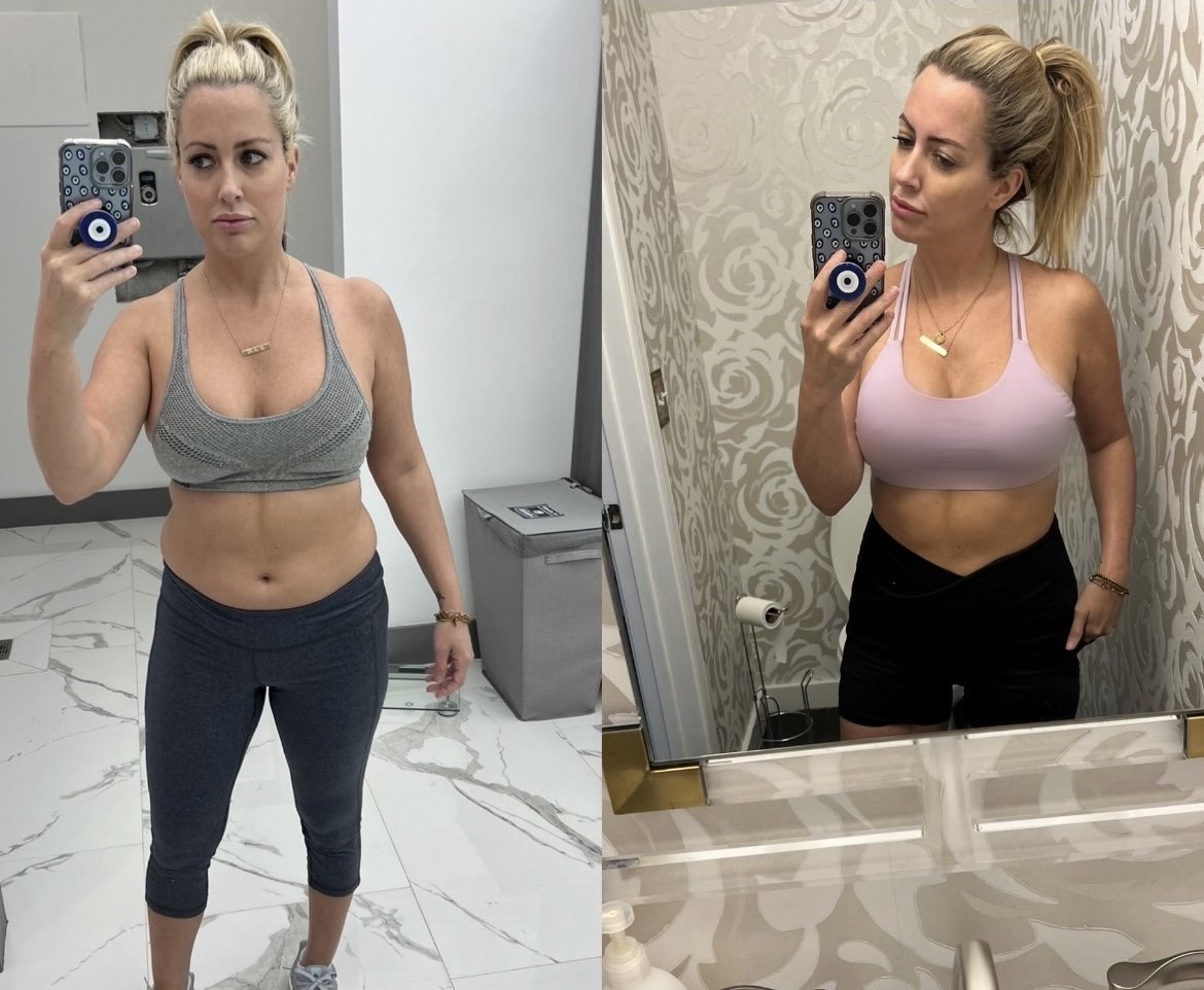 Brigid, customer transformation before and after