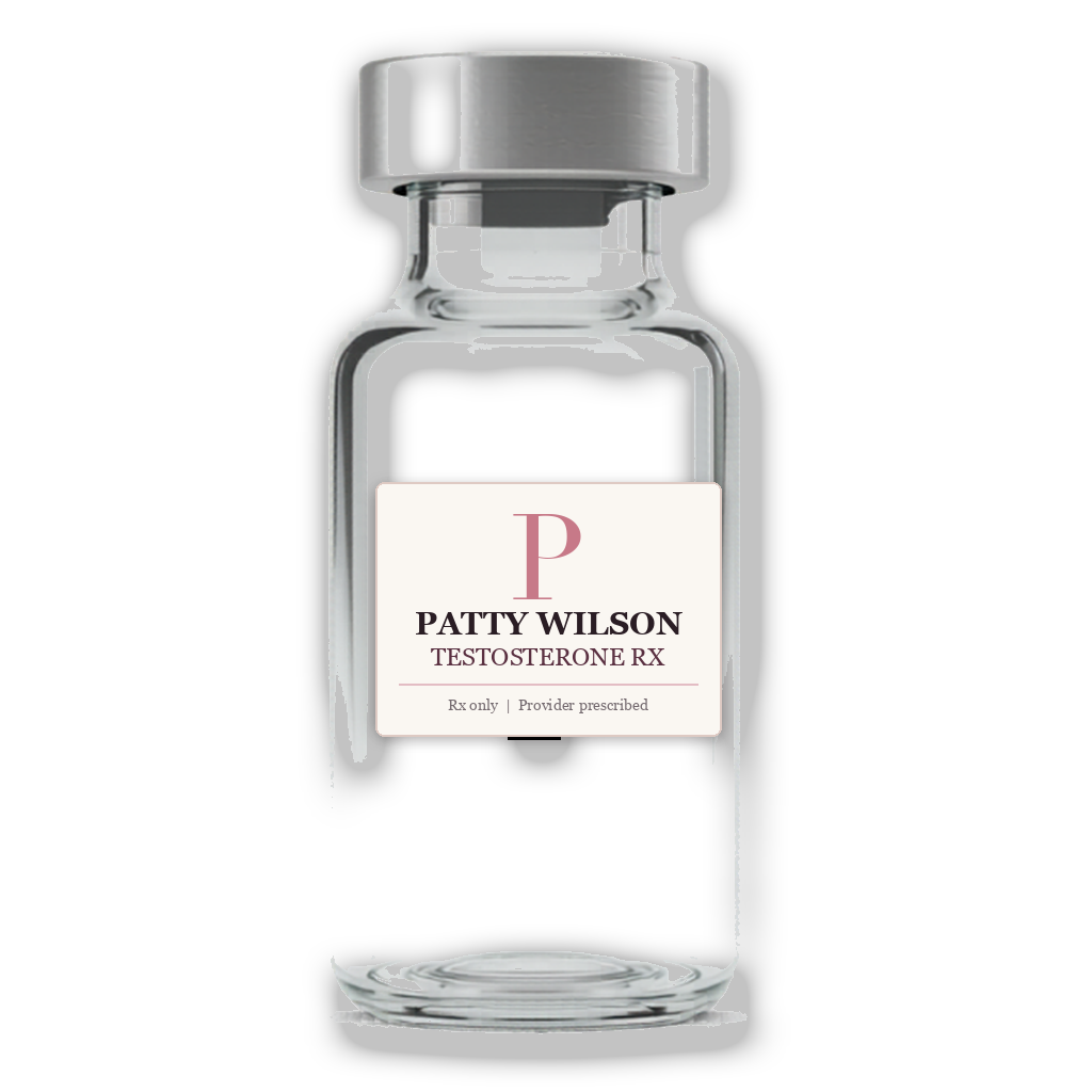 Testosterone vial